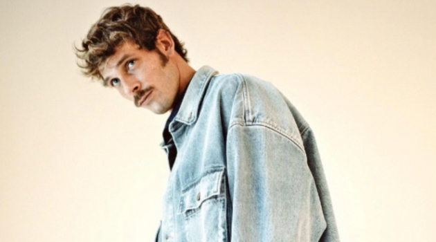 Hugo Villard Inspires in Easy Denim Looks for GQ France Hugo Villard Inspires in Easy Denim Looks for GQ France