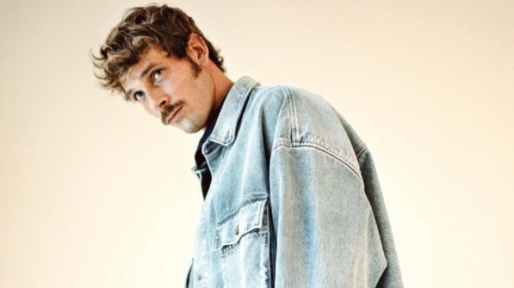 Hugo Villard Inspires in Easy Denim Looks for GQ France