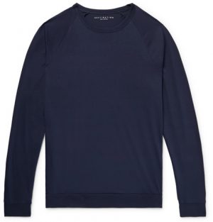 J.Crew - Destination Pima Cotton-Jersey T-Shirt - Men - Midnight blue J.Crew - Destination Pima Cotton-Jersey T-Shirt - Men - Midnight blue