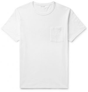 J.Crew - Slim-Fit Garment-Dyed Slub Cotton-Jersey T-Shirt - Men - White J.Crew - Slim-Fit Garment-Dyed Slub Cotton-Jersey T-Shirt - Men - White