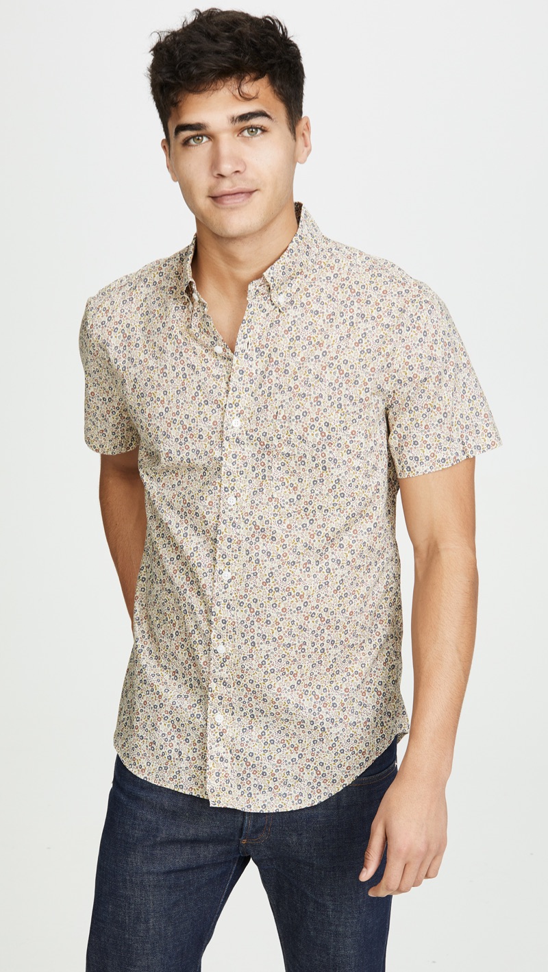 J.Crew Short-Sleeve Button-Down Shirt