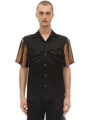Japanese Acetate & Silk Bowling Shirt Japanese Acetate & Silk Bowling Shirt