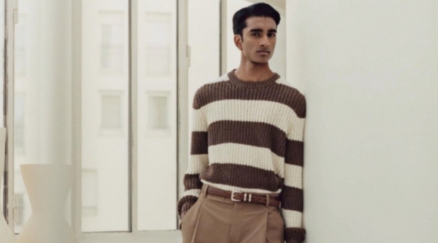 Lazy Boy: Jeenu Mahadevan Dons Neutrals for GQ France Lazy Boy: Jeenu Mahadevan Dons Neutrals for GQ France