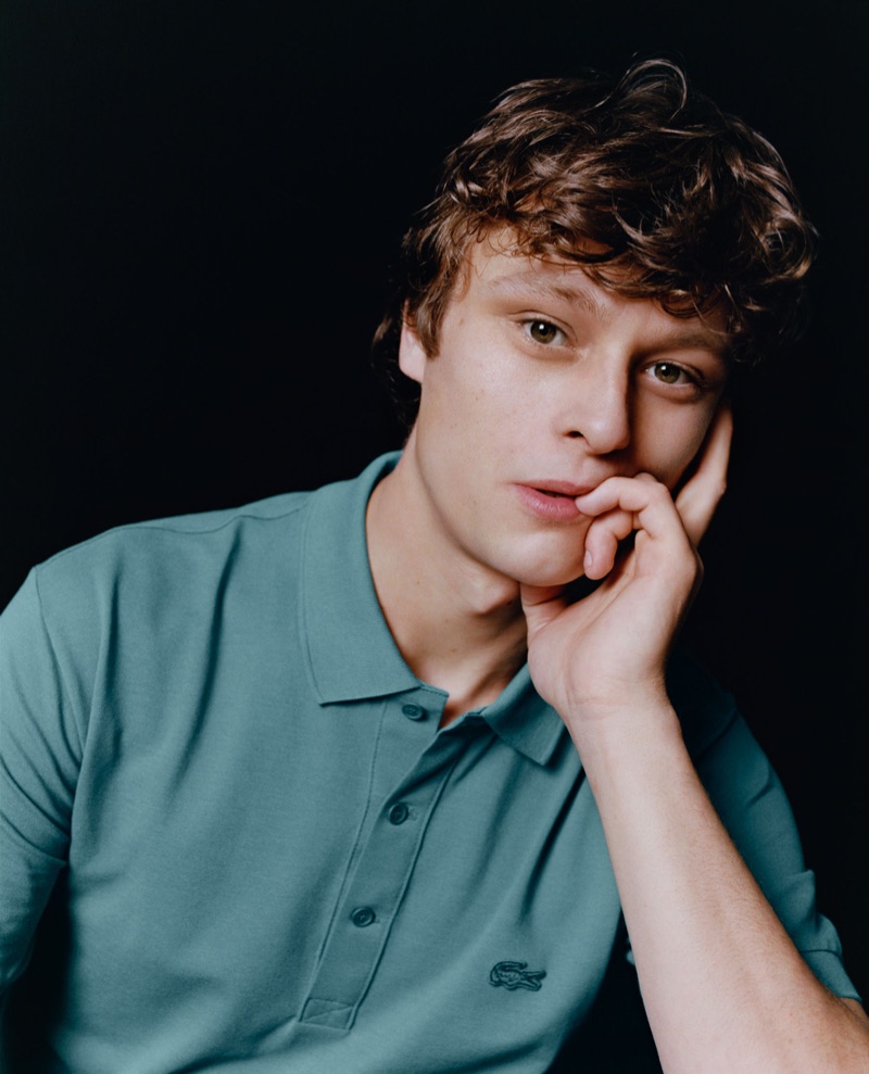 Rod Paradot fronts Lacoste's spring-summer 2019 campaign.