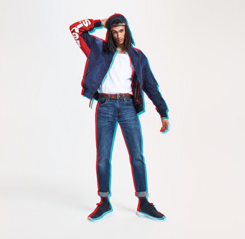James Pearson-Howes photographs Kelvin Bueno for Levi's spring-summer 2019 campaign. » Francesco Cuizza & Kelvin Bueno Rock Fresh Denim for Levi's Spring '19 Campaign James Pearson-Howes photographs Kelvin Bueno for Levi's spring-summer 2019 campaign.