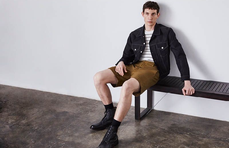 Thilo Muller dons essential spring style for Liberty London.