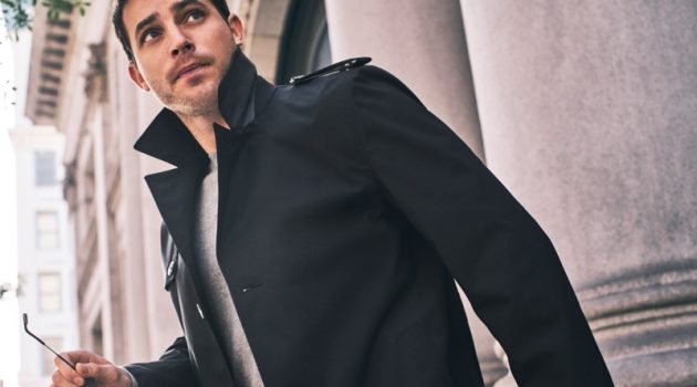 Anthony David Tackles Classic Outerwear for London Fog Spring '19 Campaign Anthony David fronts London Fog's spring-summer 2019 campaign.