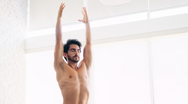How to Enjoy Yoga Man Doing Yoga