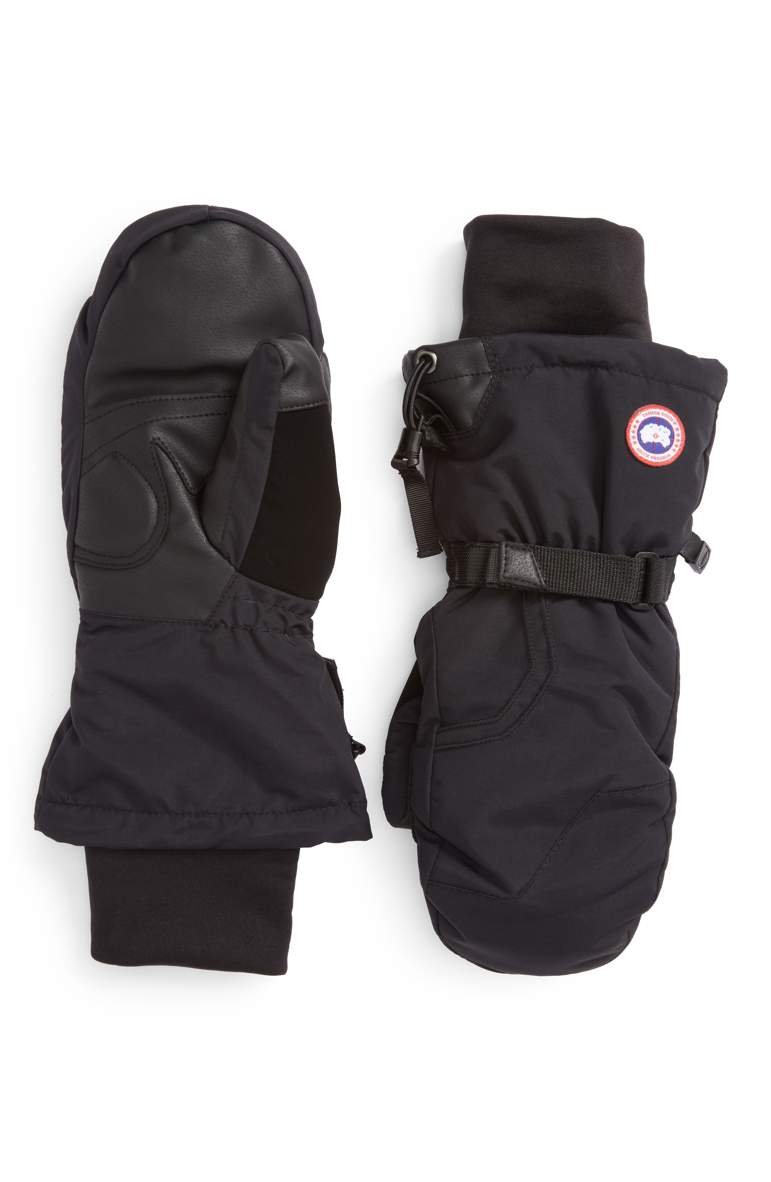 Men’s Canada Goose Arctic Down Mittens, Size Large – Black | The ...