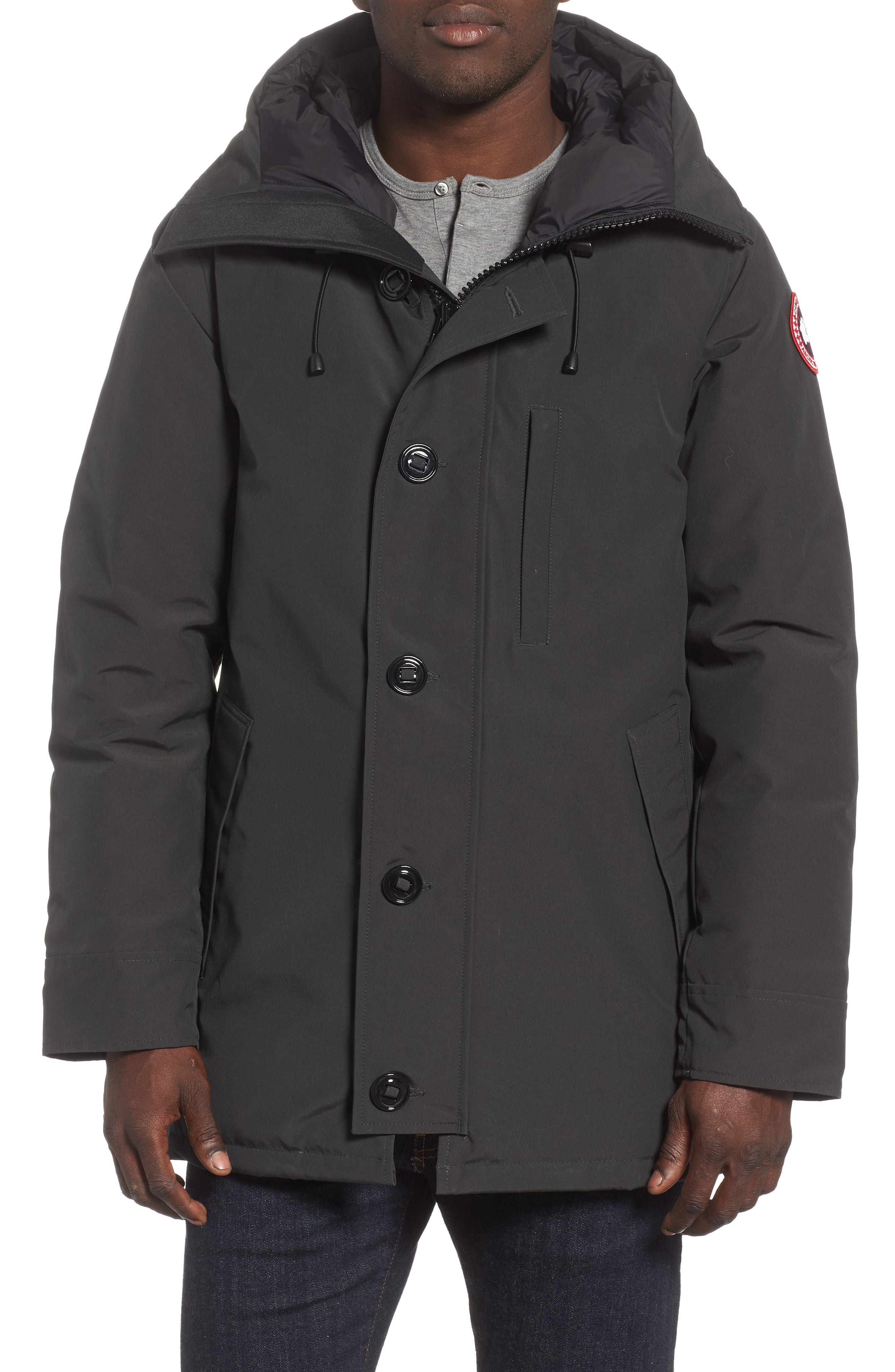 Menâs Canada Goose Chateau Slim Fit Down Parka, Size Medium â Grey | The Fashionisto dam quick multirolle