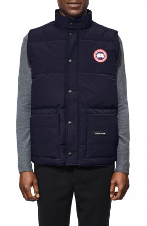 Men's Canada Goose Freestyle Regular Fit Down Vest, Size Medium - Blue Men's Canada Goose Freestyle Regular Fit Down Vest, Size Medium - Blue