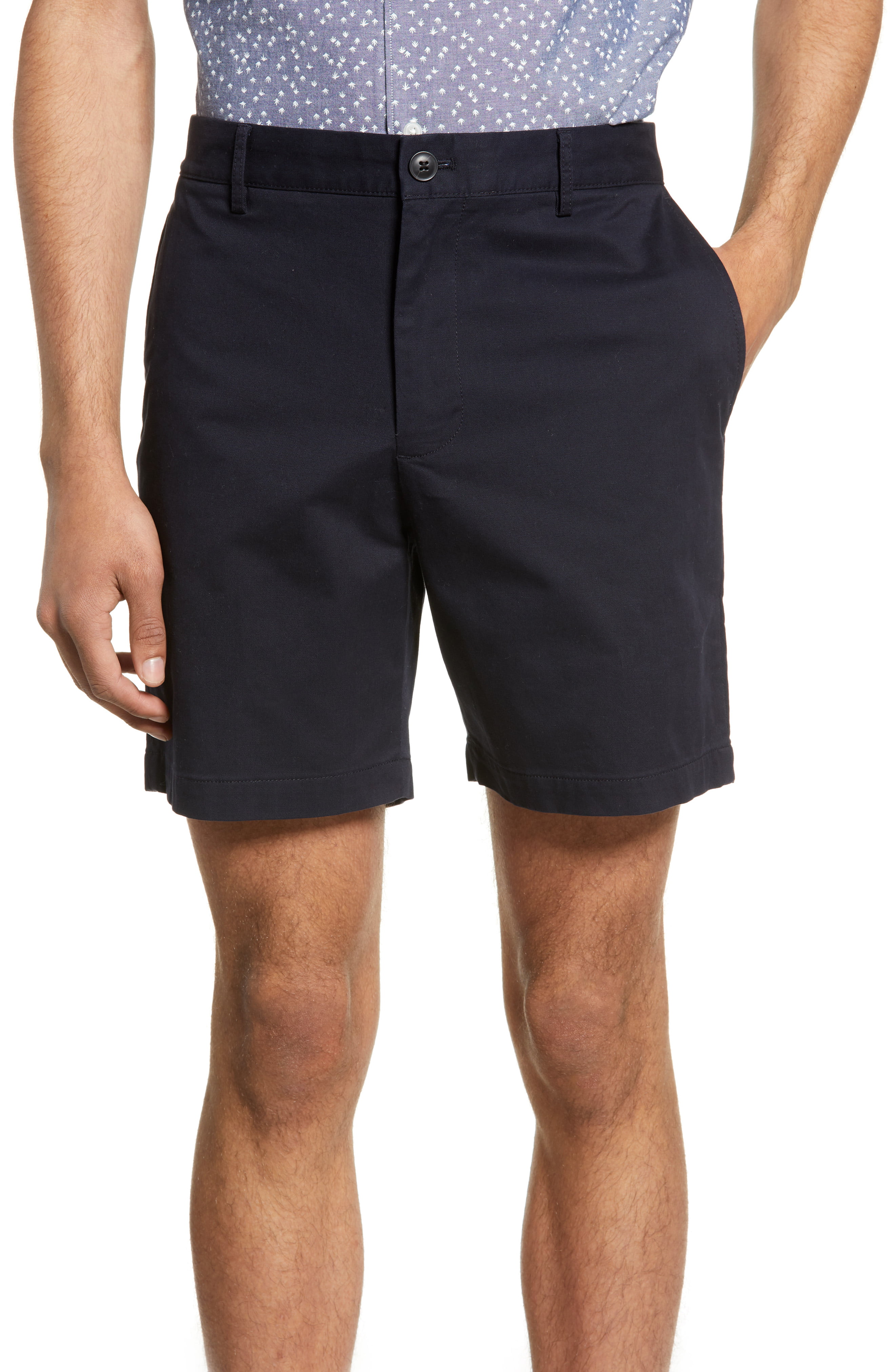 Men’s Club Monaco Baxter Shorts, Size 30 – Blue | The Fashionisto