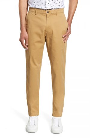 Men's Club Monaco Connor Trim Fit Stretch Cotton Chino Pants, Size 30 x 32 - Beige Men's Club Monaco Connor Trim Fit Stretch Cotton Chino Pants, Size 30 x 32 - Beige