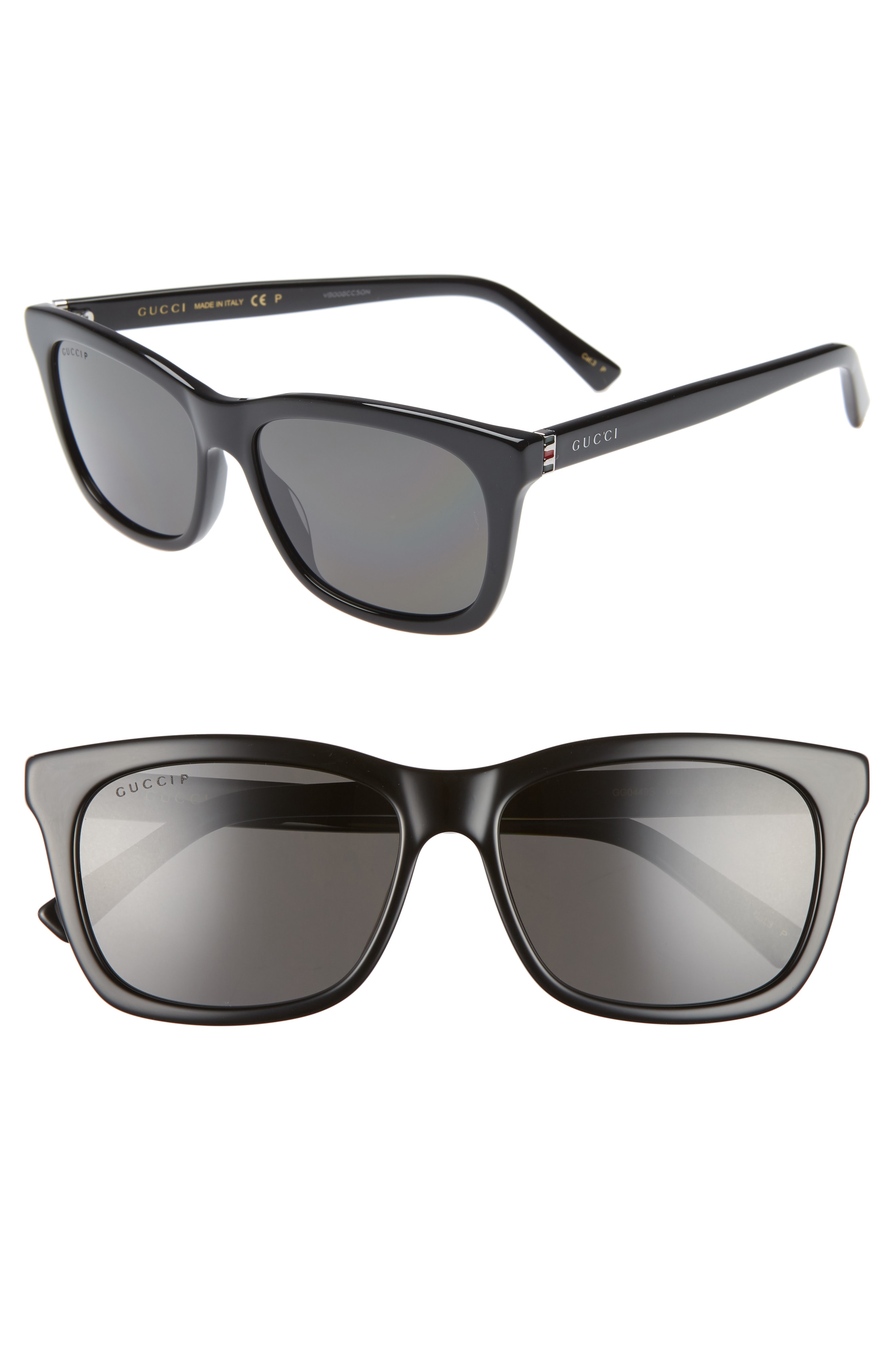 gucci men's black glasses