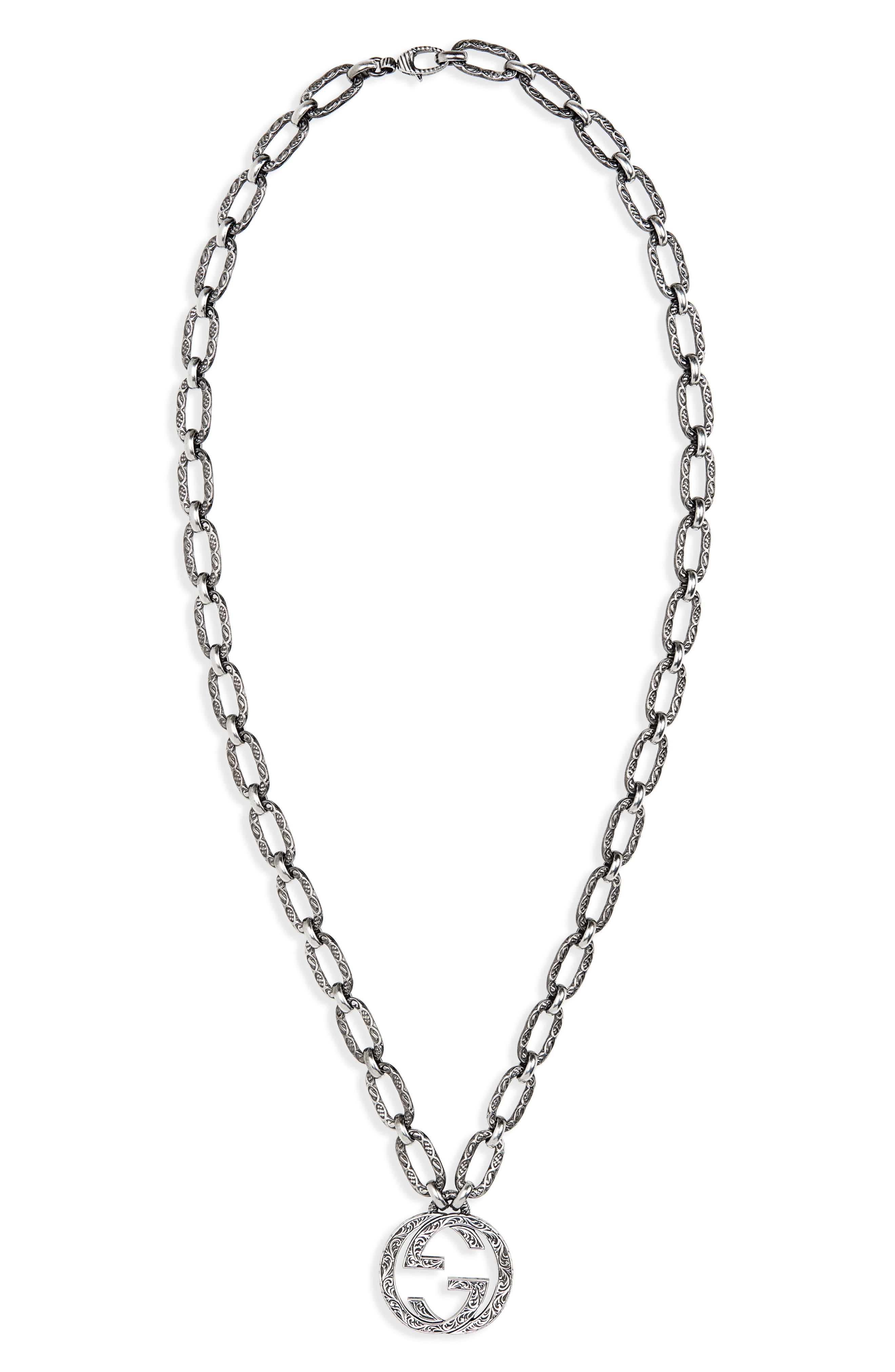Men\u0027s Gucci Gg Necklace