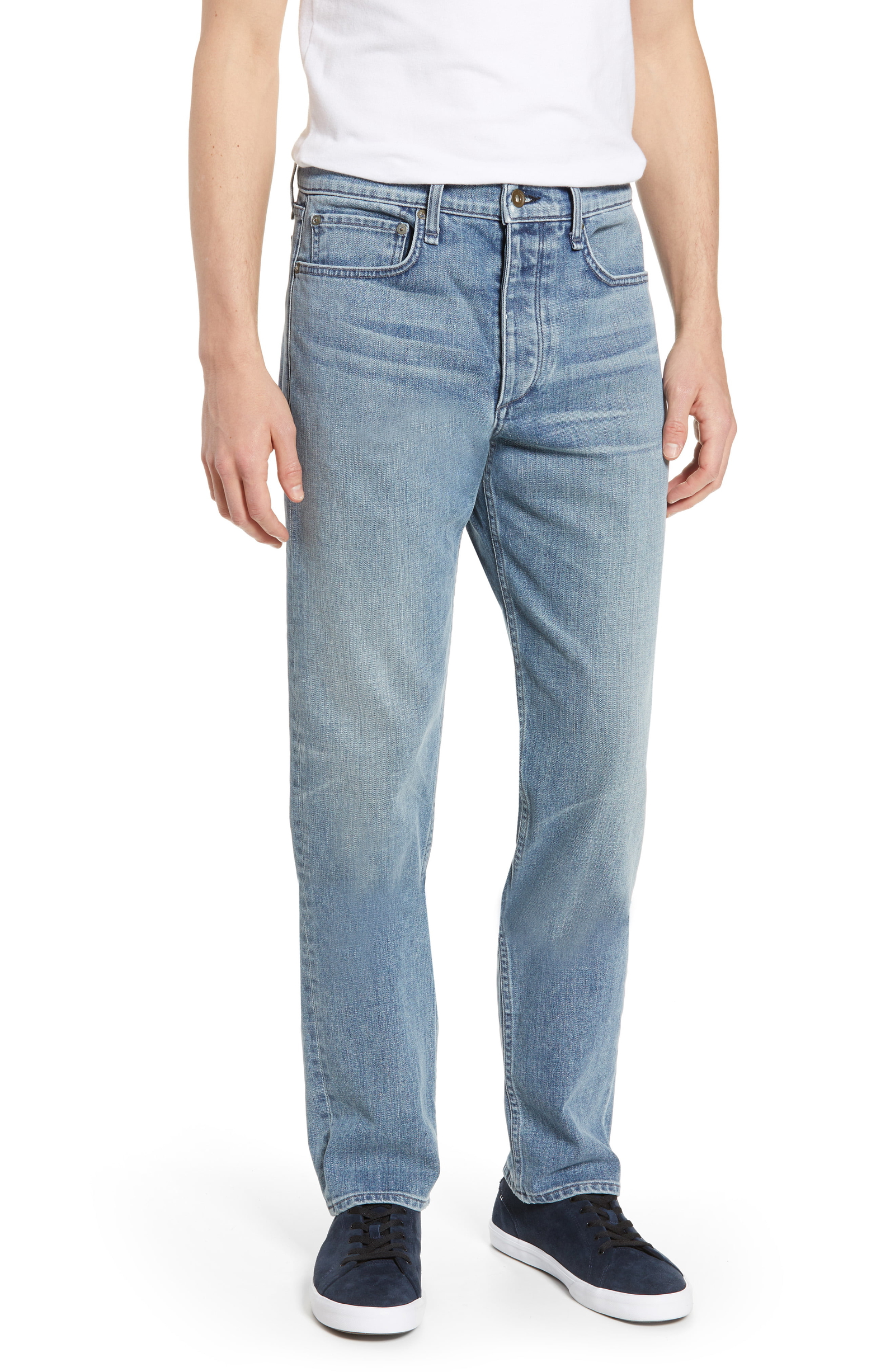 Men’s Rag & Bone Fit 3 Slim Straight Leg Jeans, Size 33 – Blue | The ...