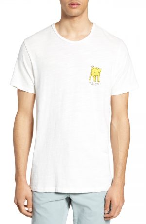 Men's Rag & Bone Year Of The Pig Graphic T-Shirt, Size Medium - White Men's Rag & Bone Year Of The Pig Graphic T-Shirt, Size Medium - White