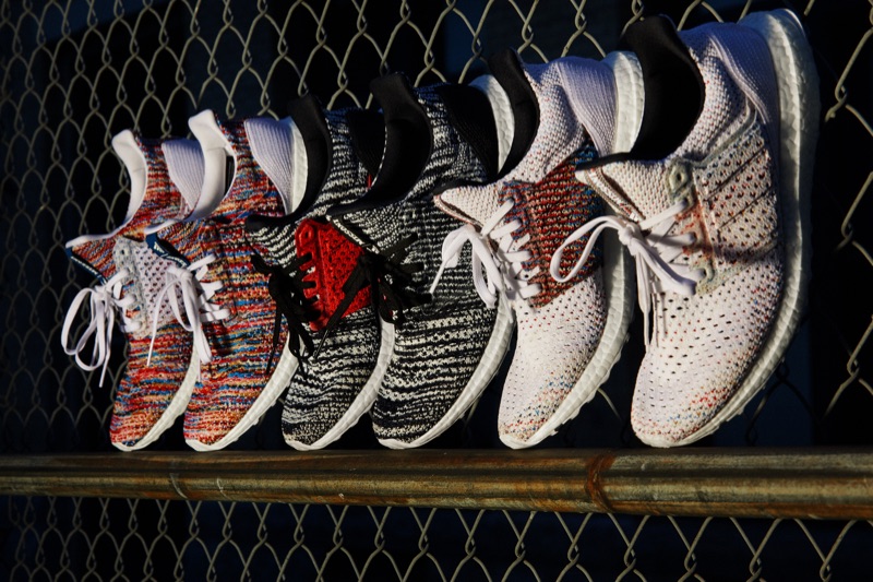 Running shoes from the Adidas x Missoni collaboration.