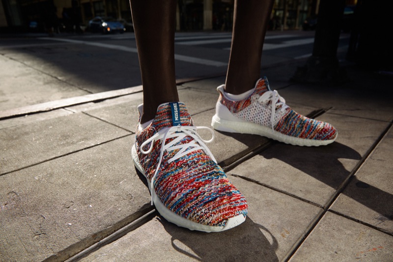 Prince Del wears running shoes from the Adidas x Missoni collaboration. » Missoni Embraces Sporty Style with Adidas Collab Prince Del wears running shoes from the Adidas x Missoni collaboration.