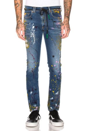 OFF-WHITE Skinny Jean in Denim Medium. - size 32 (also in 31,33) OFF-WHITE Skinny Jean in Denim Medium. - size 32 (also in 31,33)