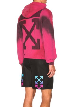 OFF-WHITE Spray Hoodie in Pink,Ombre & Tie Dye. - size S (also in XL) OFF-WHITE Spray Hoodie in Pink,Ombre & Tie Dye. - size S (also in XL)
