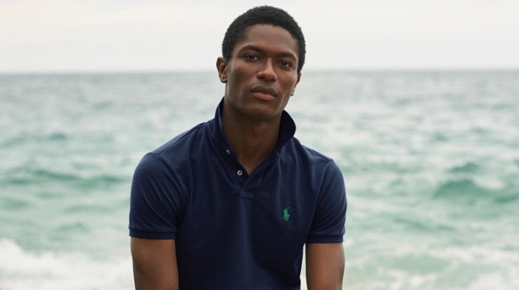 Hamid Onifade fronts POLO Ralph Lauren's Earth Polo campaign.