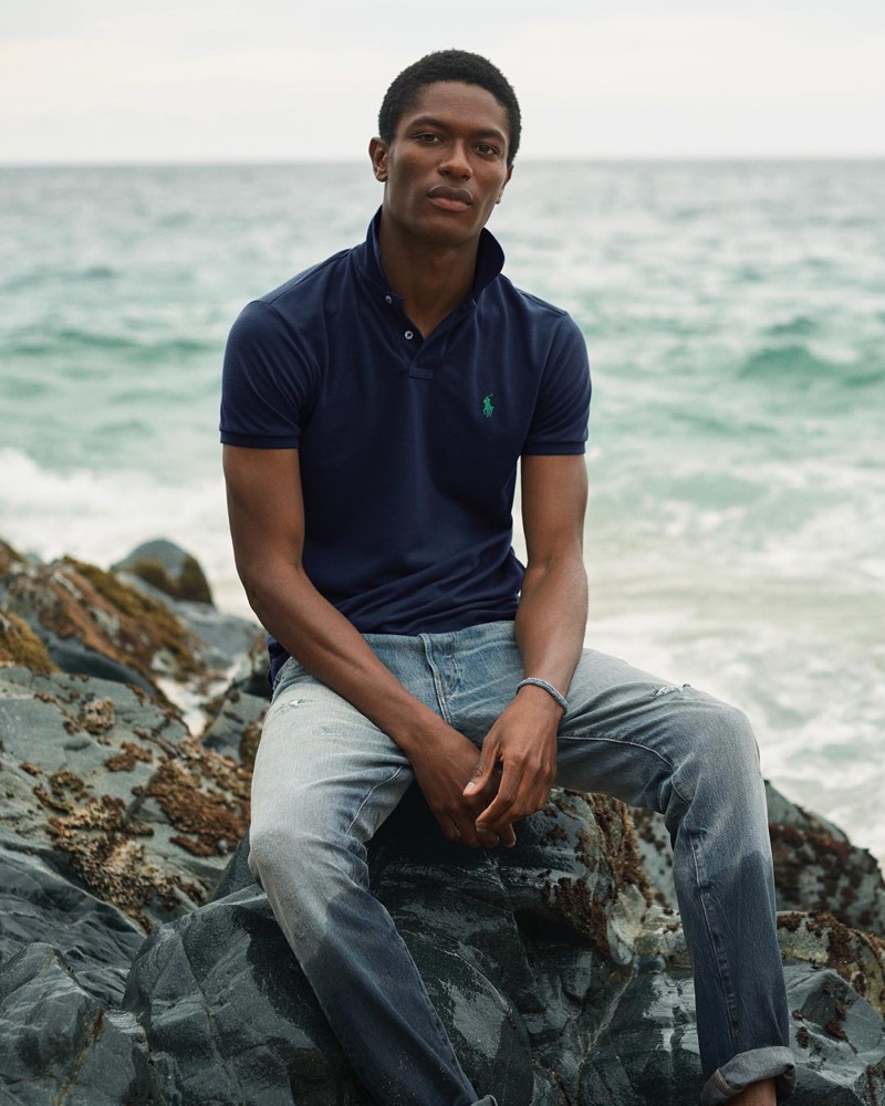 Hamid Onifade fronts POLO Ralph Lauren's Earth Polo campaign. » Hamid Onifade & Simon Nessman Front Ralph Lauren Earth Polo Campaign Hamid Onifade fronts POLO Ralph Lauren's Earth Polo campaign.