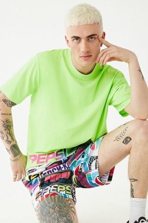 Pepsi Graphic Tee at Forever 21 Lime/purple Pepsi Graphic Tee at Forever 21 Lime/purple