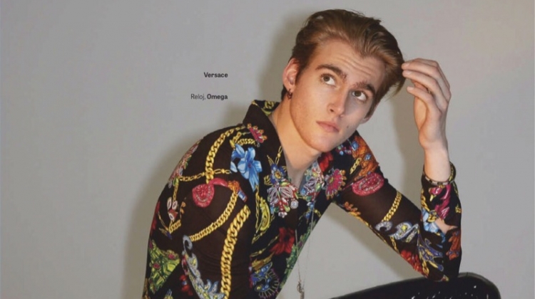 Presley Gerber Models Statement Clothes for GQ México