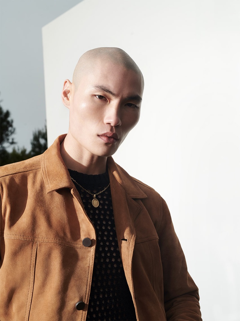 Reserved enlists model Jean Chang to showcase fashions from its spring-summer 2019 Re.Design collection.