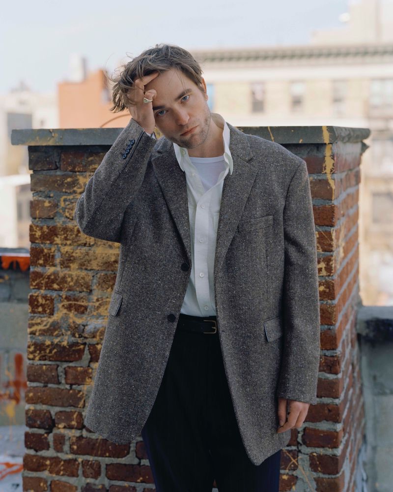 English actor Robert Pattinson connects with The Sunday Times Style magazine for a feature.