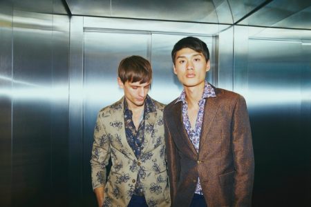 Eddie Klint & Chen Cong Suit Up for SAND Copenhagen Spring '19 Campaign