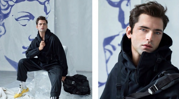 Sean O'Pry Inspires in Designer Style for Simons Sean O'Pry Inspires in Designer Style for Simons
