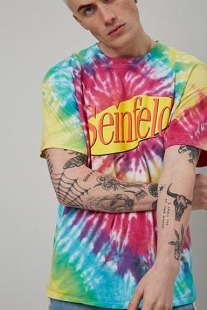 Seinfeld Tie-Dye Graphic Tee at Forever 21 Red/multi Seinfeld Tie-Dye Graphic Tee at Forever 21 Red/multi