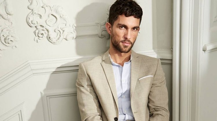 Tobias Sorensen Dons Elegant Suits for Selected Homme Spring ’19 Campaign