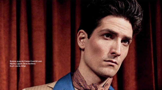 Staffan Lindstrom Impresses in Sartorial Wardrobe for Café Staffan Lindstrom Impresses in Sartorial Wardrobe for Café