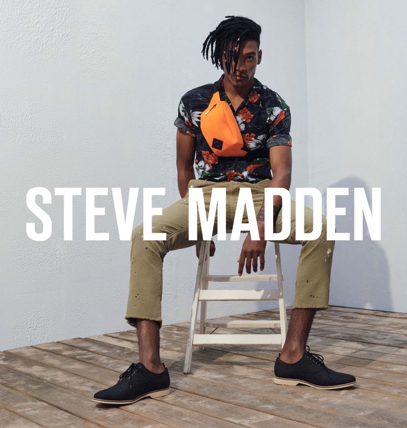 Steve Madden enlists David De Jesus Garcia to star in its summer 2019 campaign.