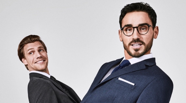 Arthur Kulkov & Daniel Lonnstrom Prove Office-Ready with Style Bureau Suiting up, models Daniel Lonnstrom and Arthur Kulkov connect with Style Bureau for spring-summer 2019.