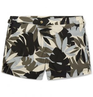TOM FORD - Slim-Fit Mid-Length Printed Swim Shorts - Men - Multi TOM FORD - Slim-Fit Mid-Length Printed Swim Shorts - Men - Multi