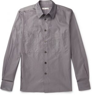 The Row - Gerald Cotton Shirt - Men - Gray The Row - Gerald Cotton Shirt - Men - Gray