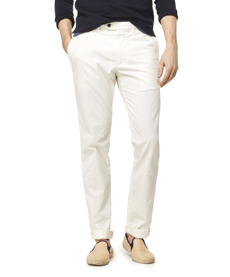 Todd Snyder Extra Slim Fit Tab Front Stretch Chino $118