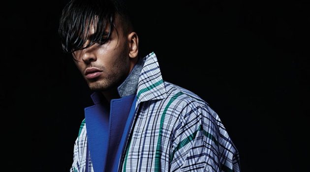 Younes Bendjima Stars in Vogue Man Arabia Cover Story Younes Bendjima Stars in Vogue Man Arabia Cover Story