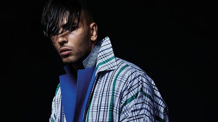 Younes Bendjima Stars in Vogue Man Arabia Cover Story