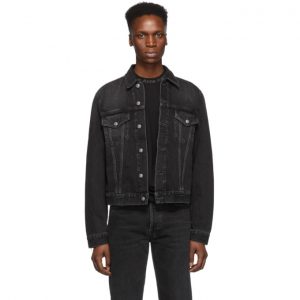 Acne Studios Black Bla Konst Denim 1998 Metal Jacket Acne Studios Black Bla Konst Denim 1998 Metal Jacket