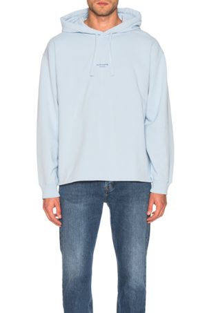Acne Studios Fagen Stamp Hoodie in Blue. - size XL (also in S,M,L) Acne Studios Fagen Stamp Hoodie in Blue. - size XL (also in S,M,L)