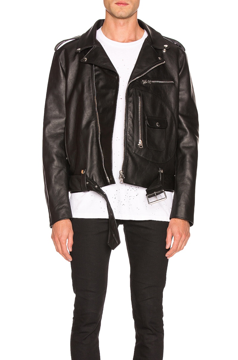 Acne Studios Leather Jacket $1,800