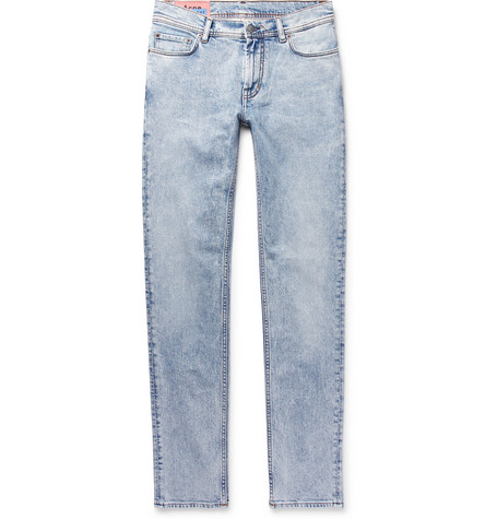 skinny fit denim jeans for men