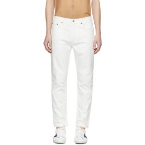 Acne Studios White Bla Konst River Jeans Acne Studios White Bla Konst River Jeans