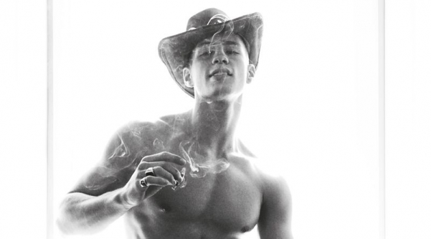 Augusta Alexander is a Cowboy for L'Officiel Hommes Poland Augusta Alexander is a Cowboy for L'Officiel Hommes Poland
