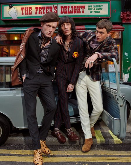 Linus Wordemann, Sid Ellisdon & Juan Milan Travel to London for Club of Gents Fall '19 Campaign
